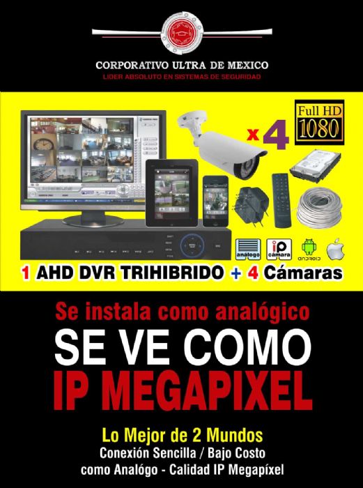 KIT DE VIDEO VIGILANCIA FULL HD